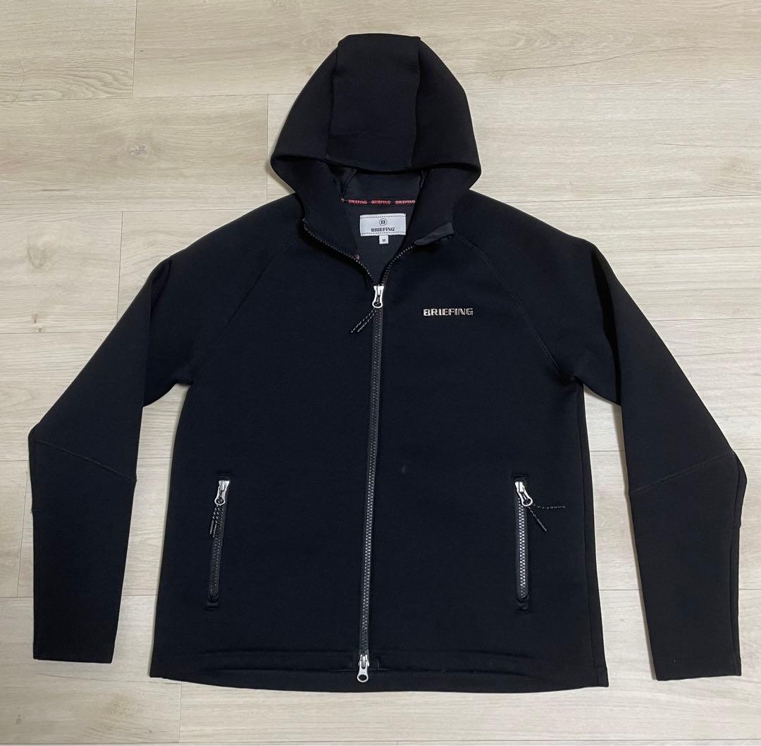 BRIEFING ブリーフィング 3D ロゴダブルジップパーカー Mサイズ