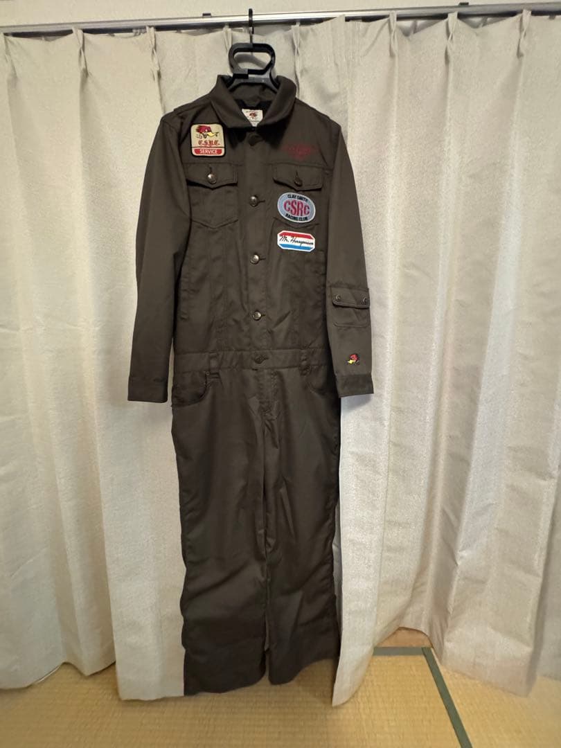 CLAYSMITH カーキ　 オーバーオール　つなぎ