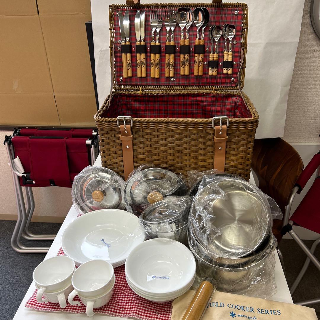 peak  キャンピング バスケットセット ピクニック コレール