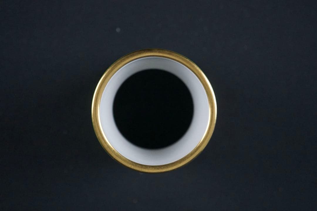 平安 三代 加藤利昇 作 萌黄金襴手 皆具 共箱 茶道具