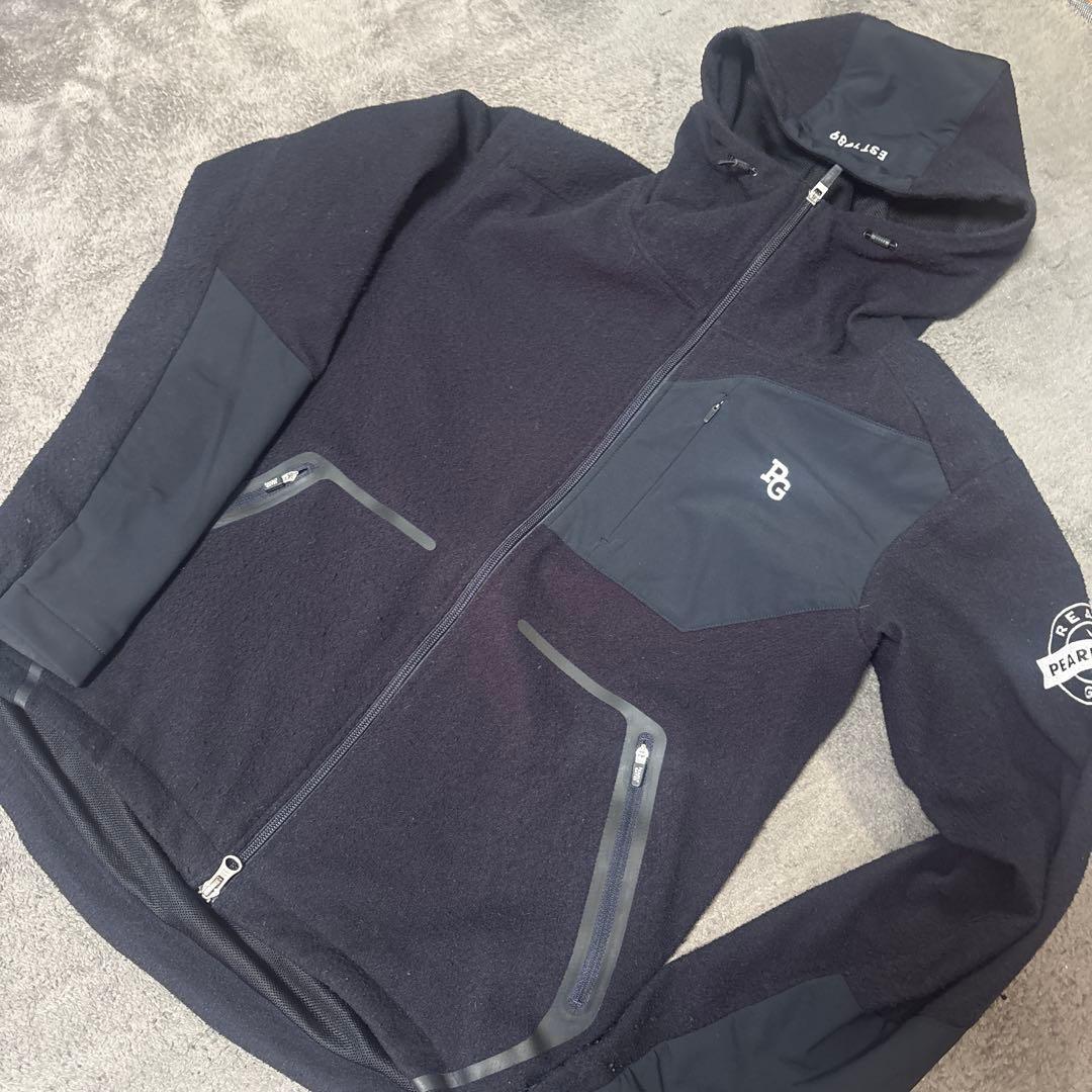 PEARLY GATES フリースジャケット サイズ4 ネイビー