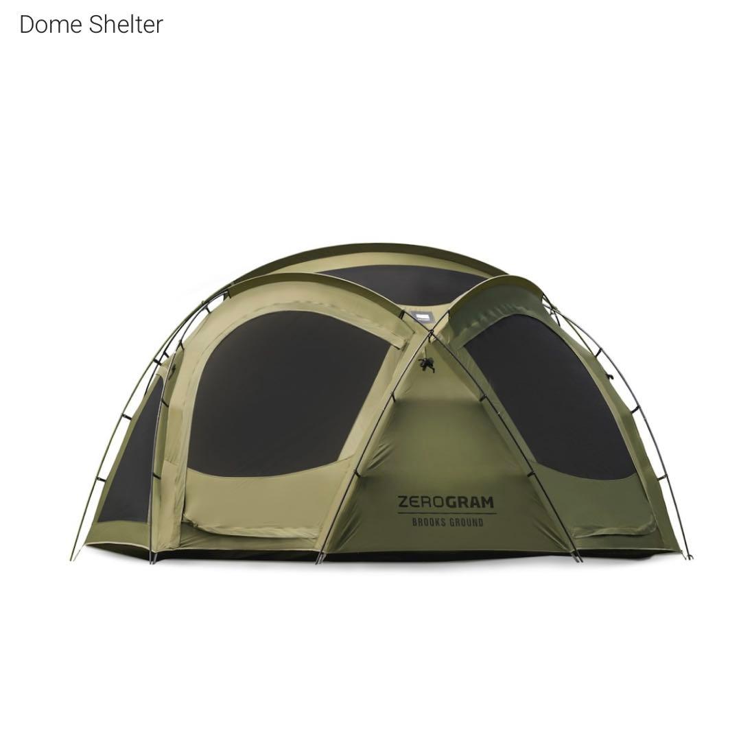 テント・タープ ZEROGRAM Brooks Ground Dome Shelter