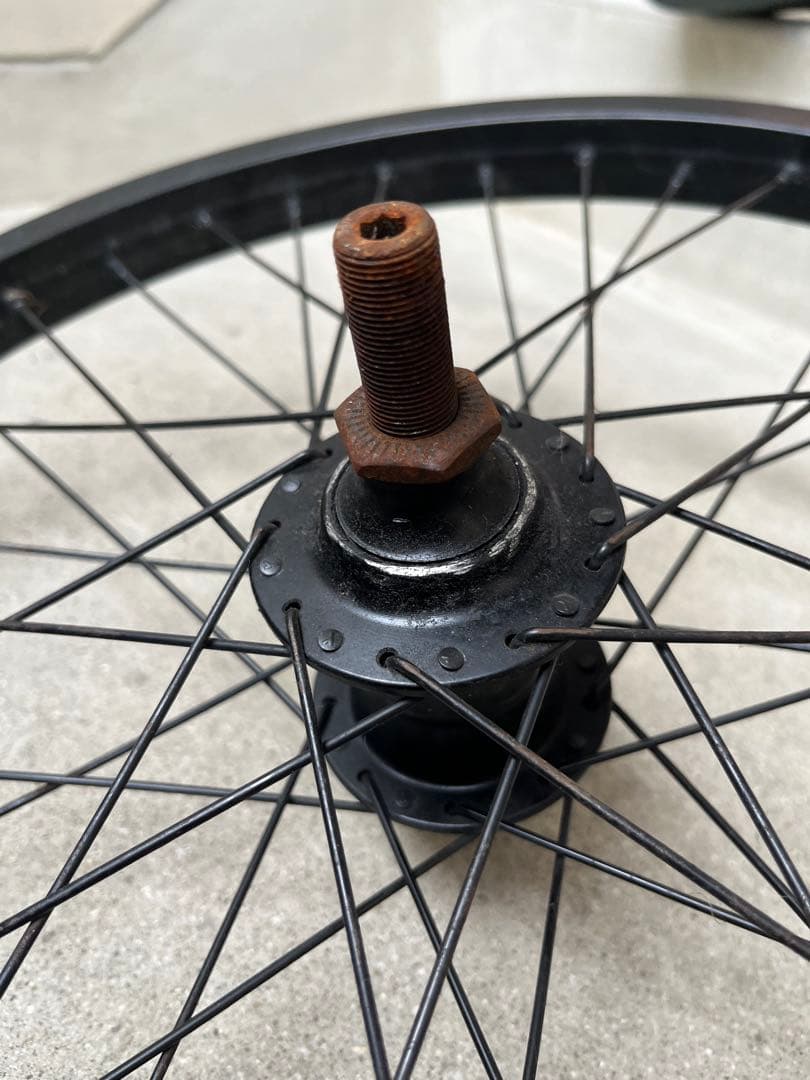 BMXホイール スプロケット付き