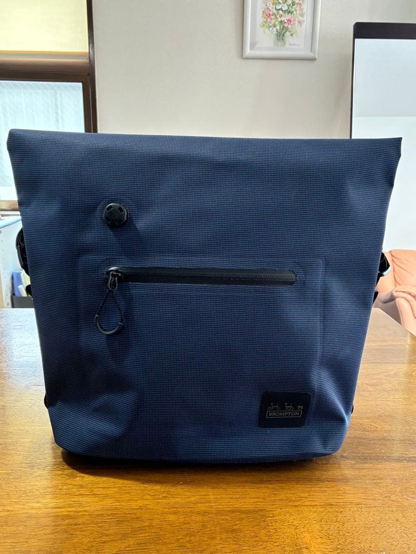 BROMTON/ブロンプトン/フロントバック/ウォータープルーフ/ネイビー 9L