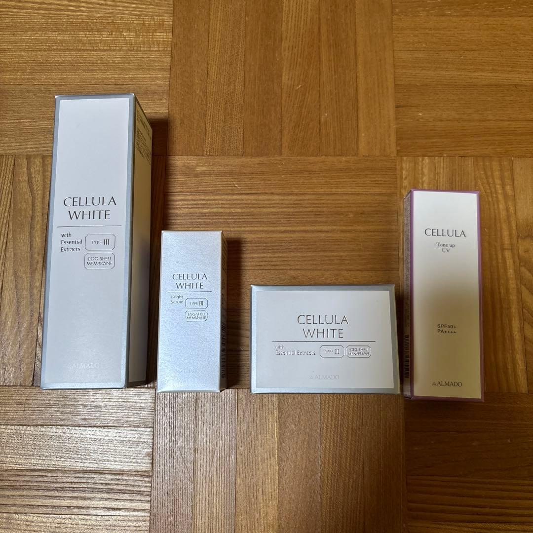チェルラーホワイトスキンケアセット