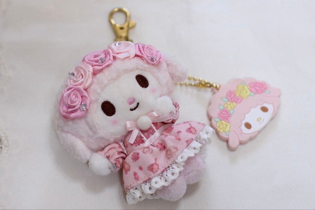 サンリオ ピアノ リズリサ リズメロ マイスウィートピアノ ぬいぐるみチャーム