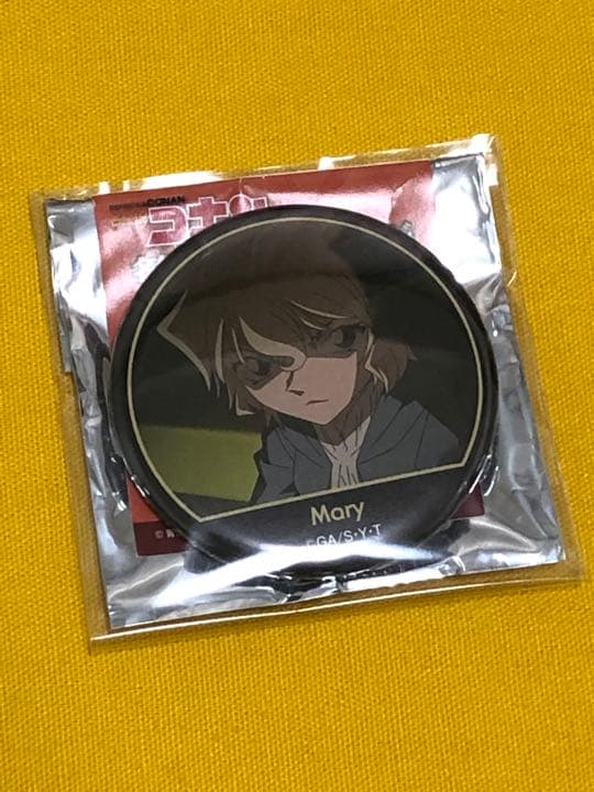コナン　FANS SELECTION 缶バッジ　メアリー