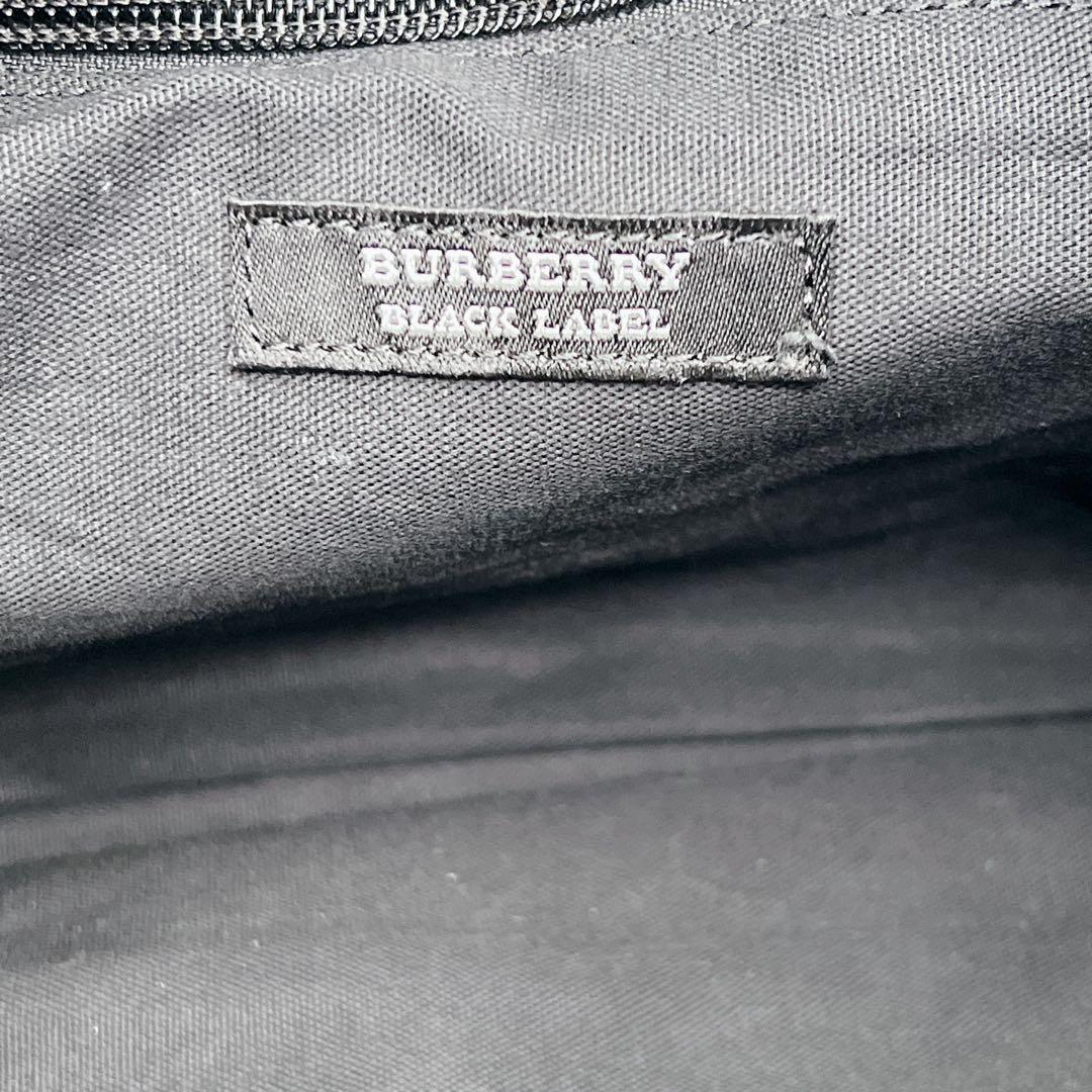 【希少】バーバリー　ブラックレーベル　ビジネスバッグ　ブリーフケース　キャンバス