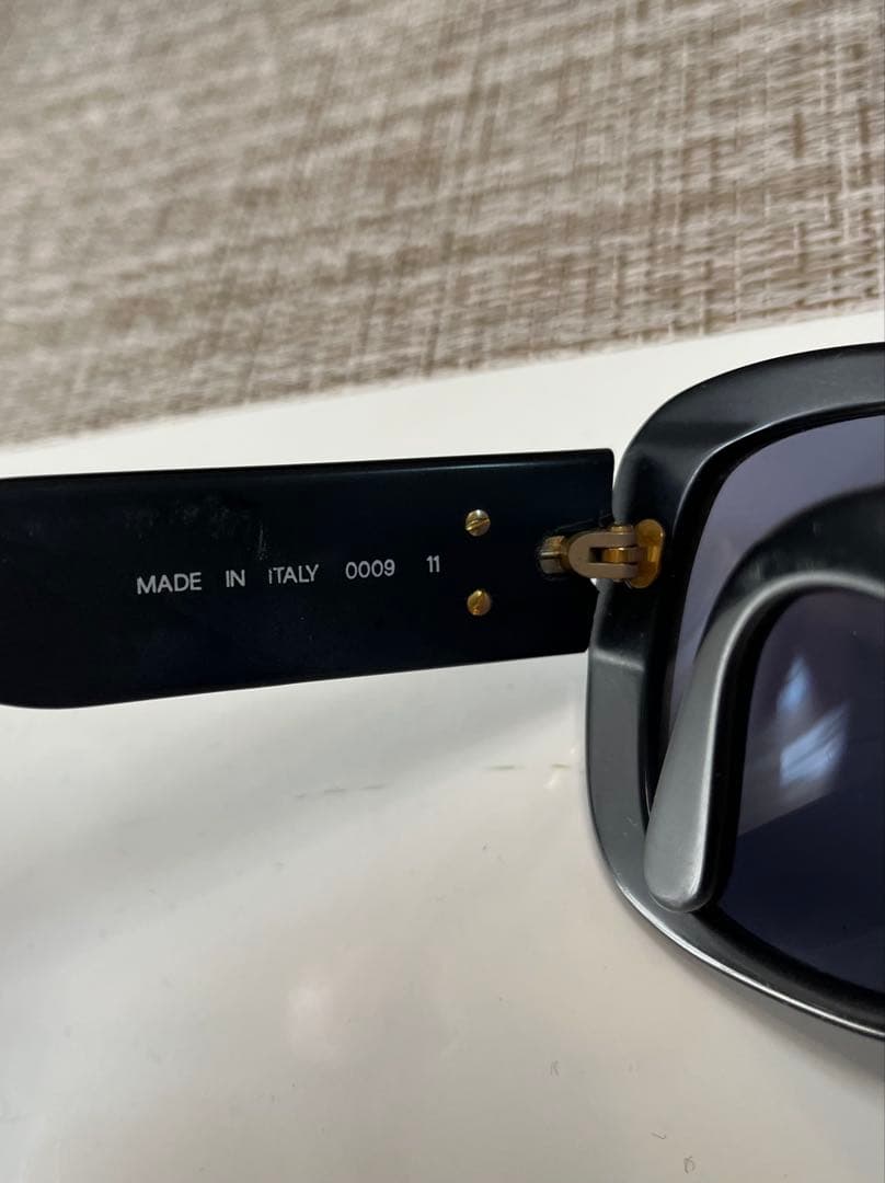 CHANEL　シャネル　サングラス　ココマーク　ブラック　黒　ゴールド　ロゴ