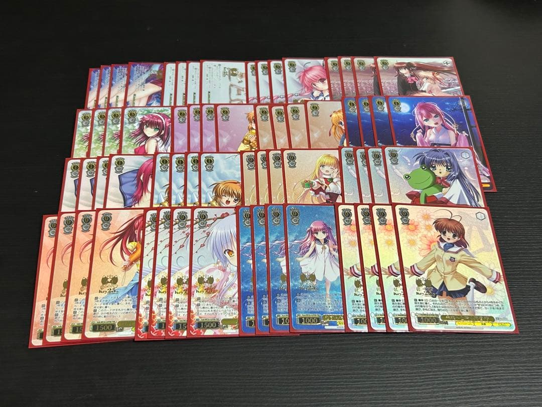 ヴァイスシュバルツ　key PRR 60種類　4コンセット