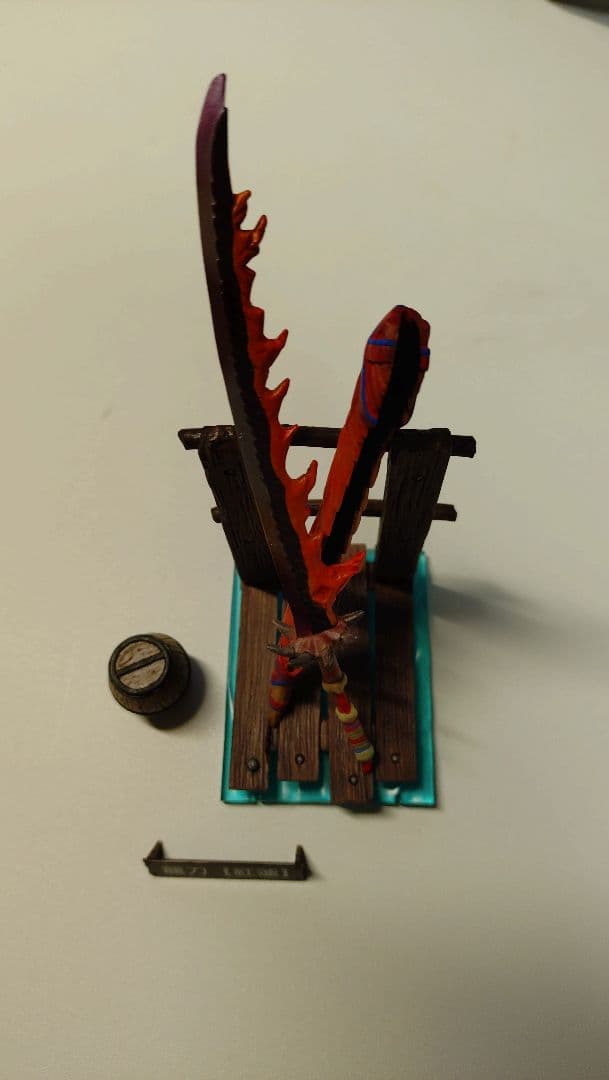 【非売品】モンスターハンター 狩猟武器コレクションVol.3　龍刀【紅蓮】