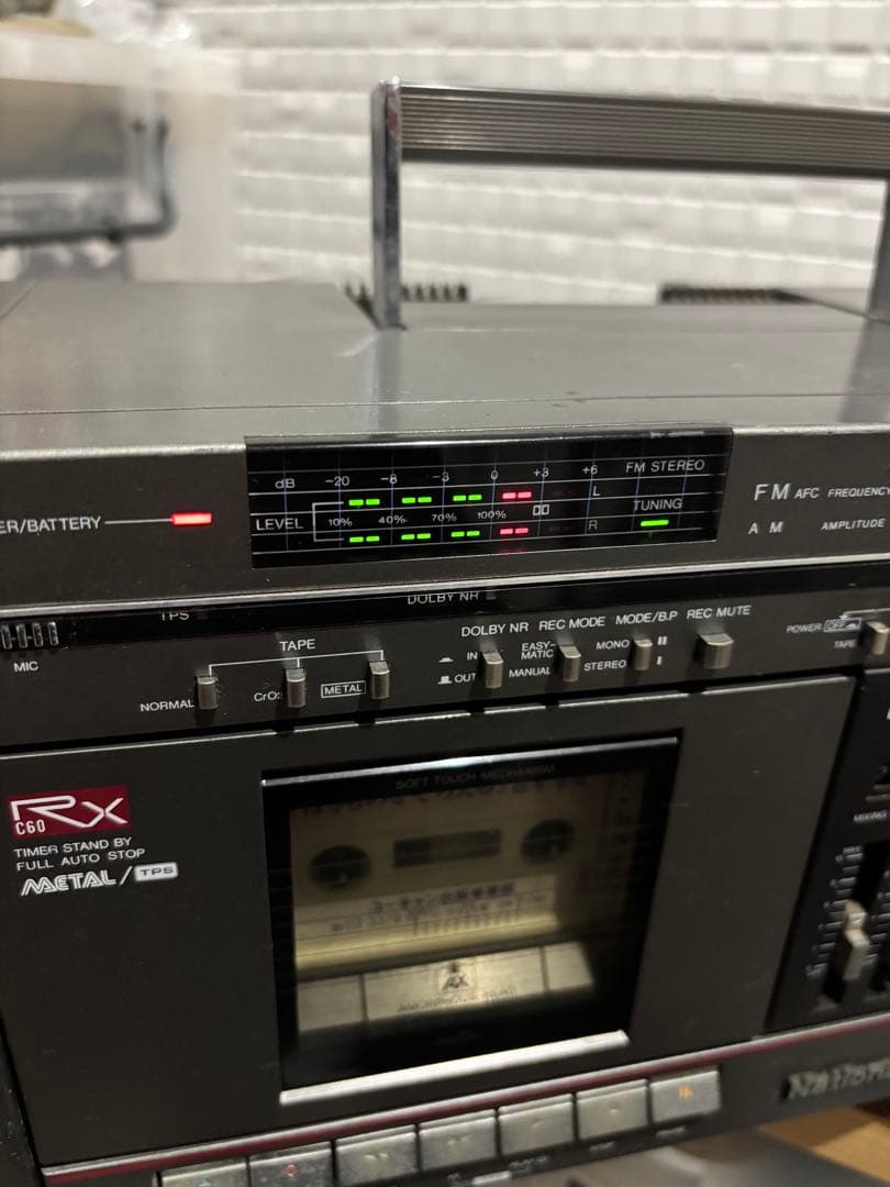National ナショナル RX-C60 ラジカセ 昭和レトロ