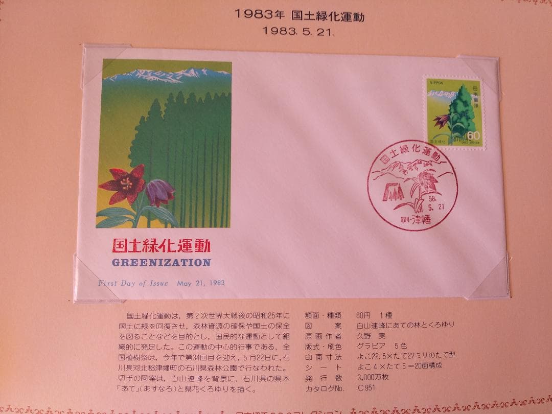 初日カバー 1983年 昭和58年 亥年 記念切手 切手 28通 ファイル 新品