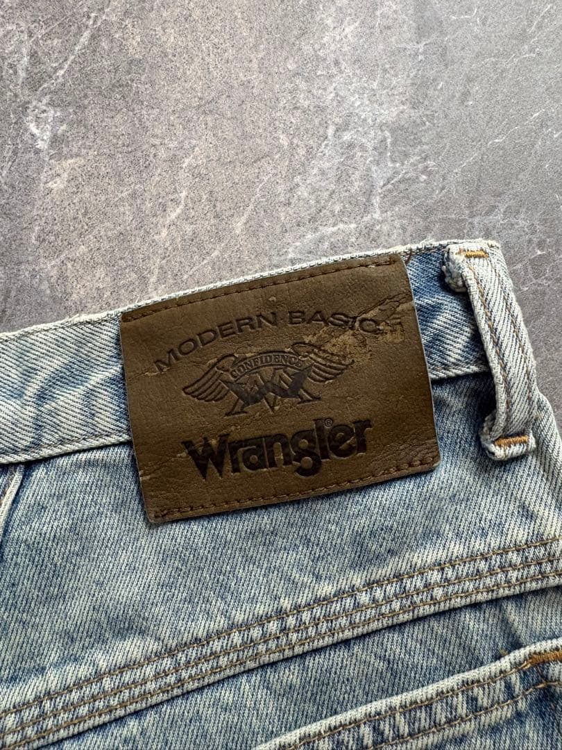 パンツ 90s Wrangler modern basic wide jeans W31