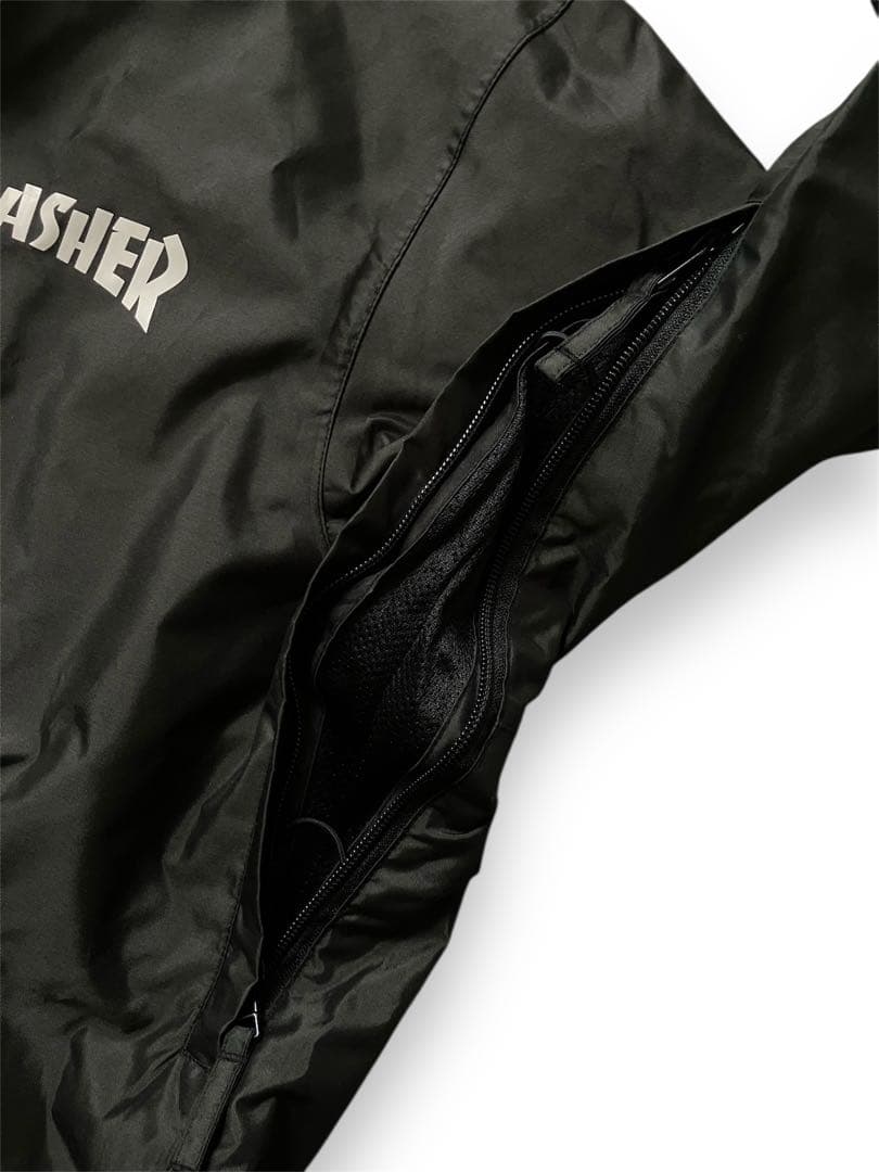 THRASHER AA HARDWEAR スノーボードジャケット ブラック