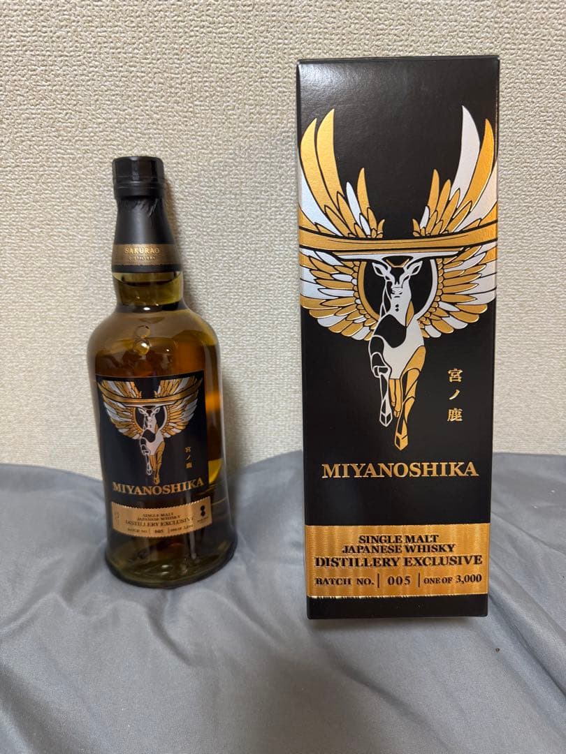 MIYANOSHIKA シングルモルトウイスキー 700ml 50%