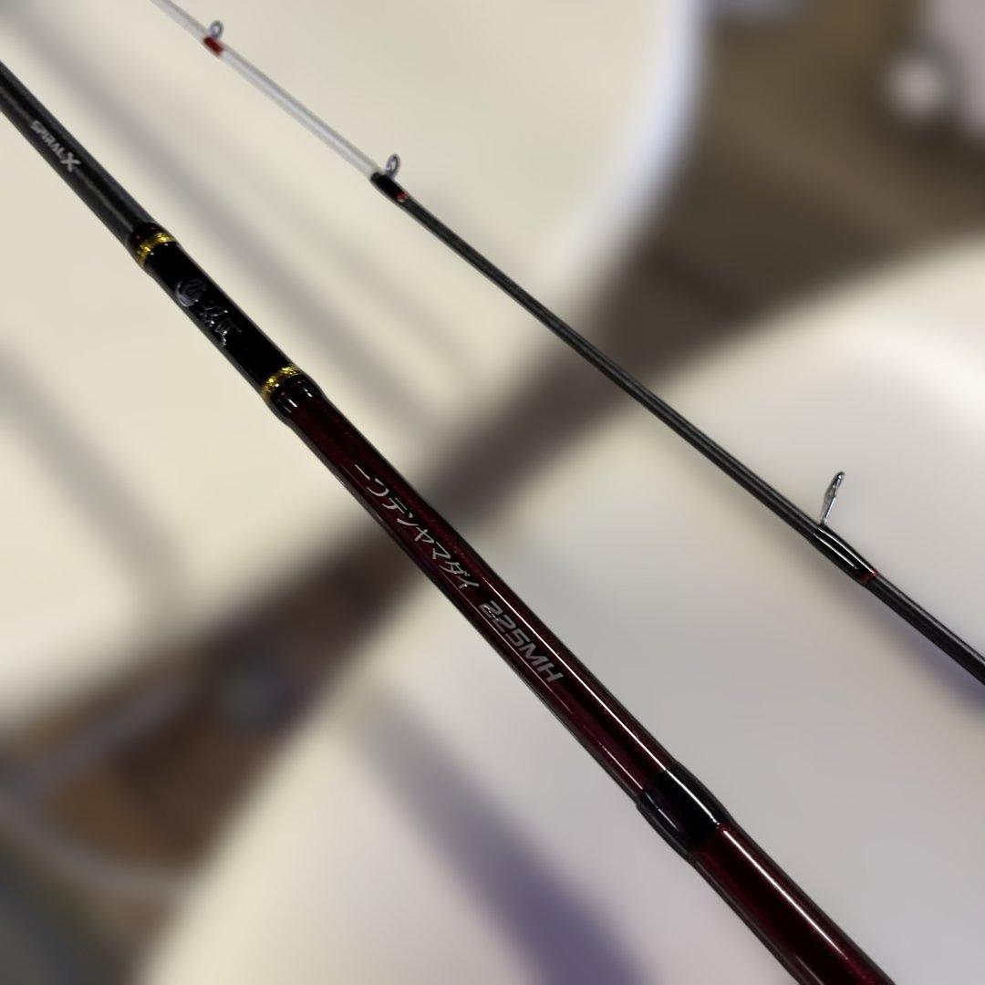 シマノ　炎月　一つテンヤマダイ　225MH [美品] マダイ　アマダイ釣り