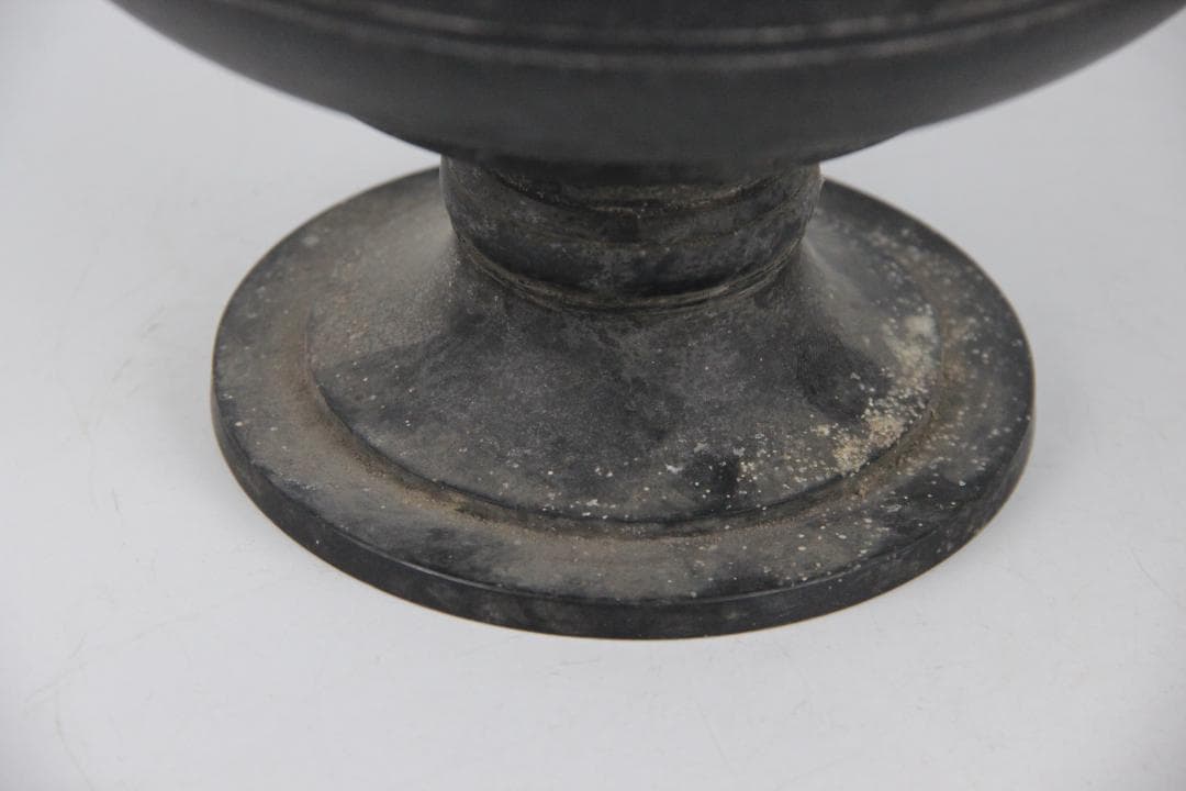 古美術 古銅 鍍金 竜首 水瓶 胡瓶 浄瓶 国宝法隆寺献納御物写 ED11-28