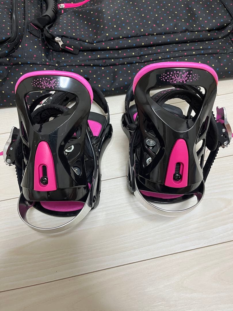 スノーボード 収納バッグ セット 144cm ビンディング レディース