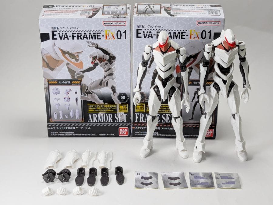 EVA-FRAME エヴァフレーム エヴァンゲリオン 量産機 3体セット