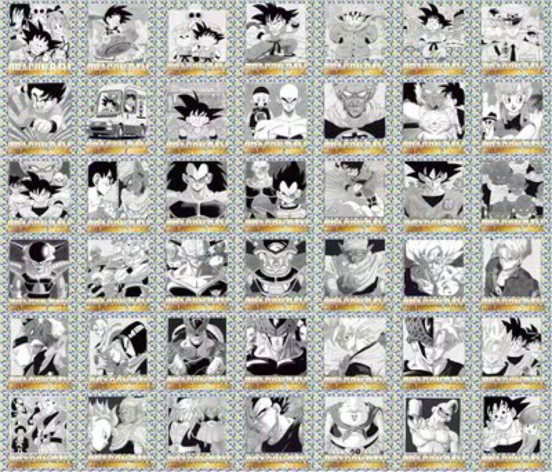 ドラゴンボール ウエハースシール 40周年記念　フルコンプリート　全42種