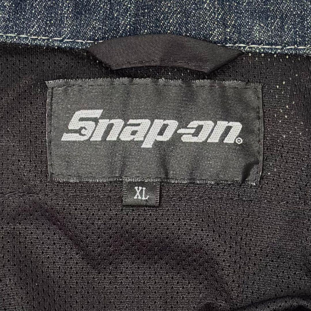 Snap-on 2WAYデニムジャンプスーツ/ツナギ/オールインワン