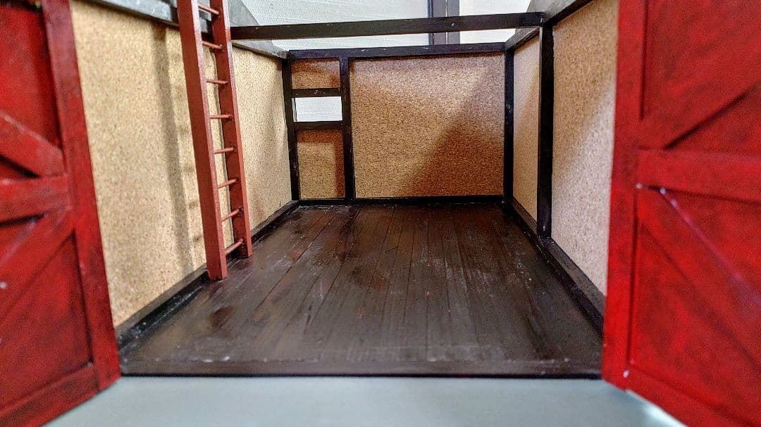 1/18　ジオラマ　ミニカー　ガレージ　車庫　納屋　ドールハウス　即購入禁止