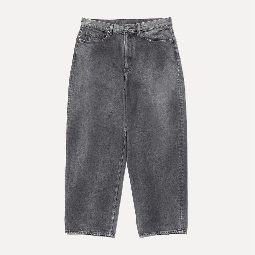 【目立った傷や汚れなし】A.PRESSE 25aw グレーデニムパンツ