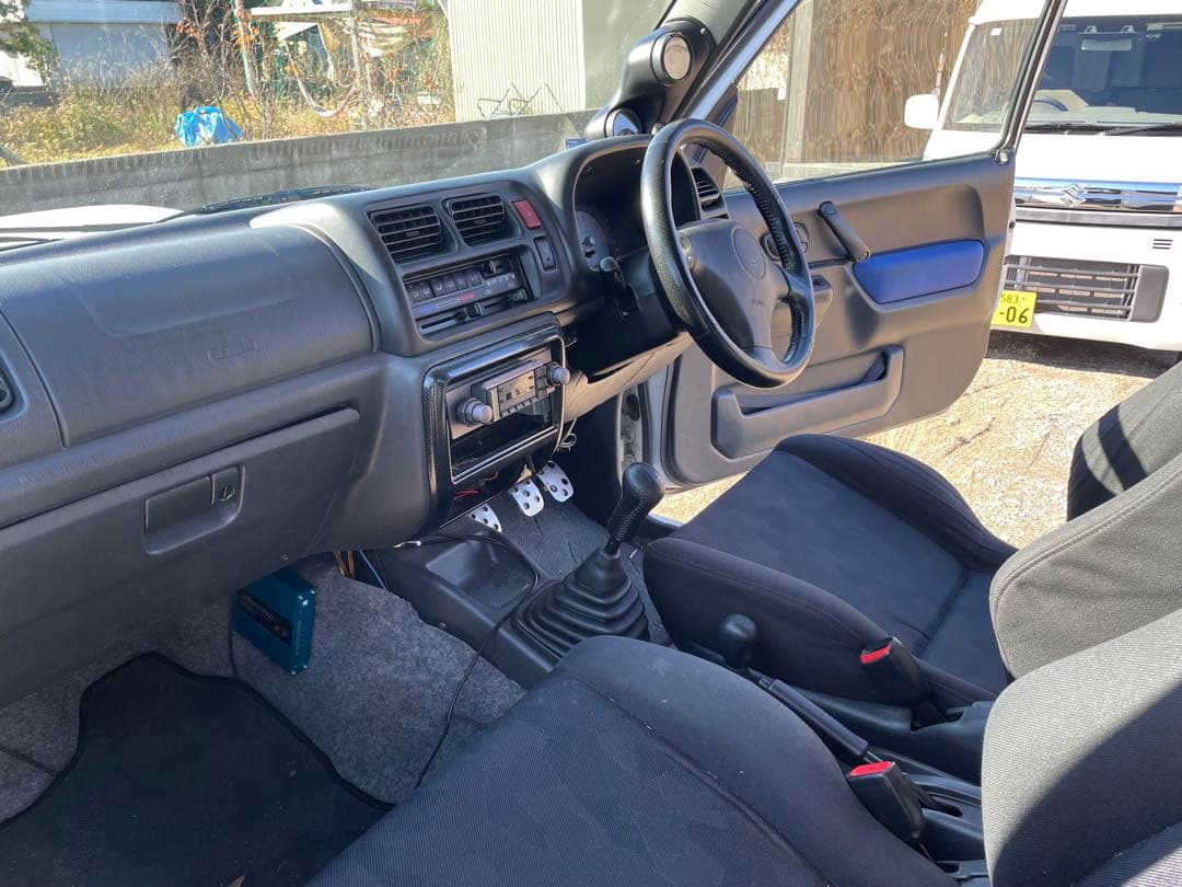 ジムニーJB23 ファイターエンジニアリング製エンジン換装　車検長　タイヤ新しい