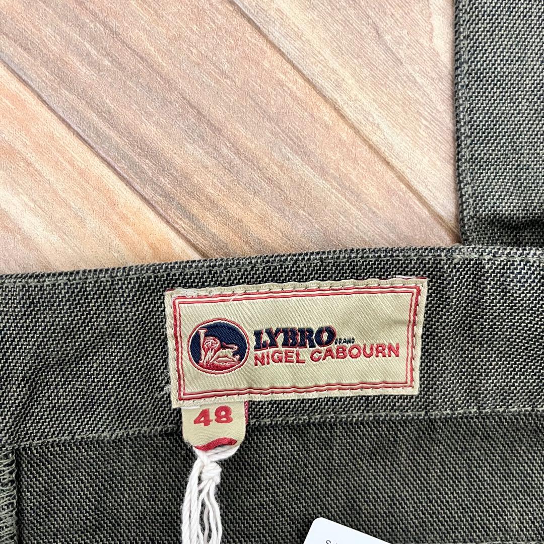 新品　ナイジェルケーボン　ライブロ　ダンガリーコットン　オーバーオール　48