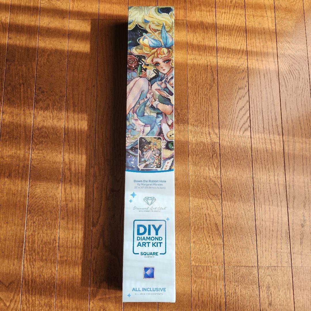 DACダイヤモンドアートキット「Down the Rabbit Hole」