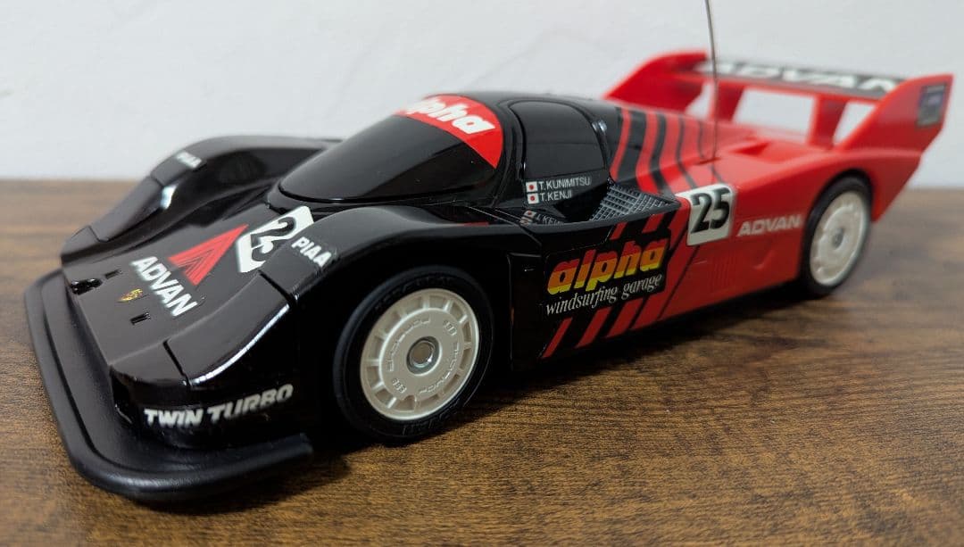 《昭和レトロ》 BANDAI ラジコン アドバン ポルシェ 962/956