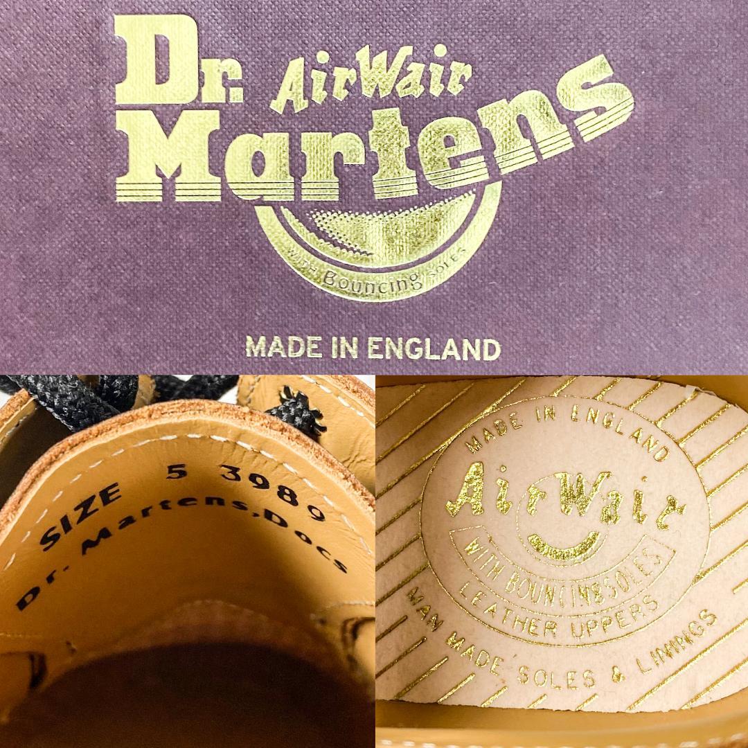 【未使用】Dr.Martens VINTAGE イングランド製 24.0