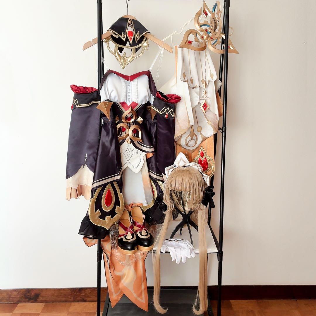 原神　サンドローネ　コスプレ　衣装　ウィッグ付き　靴付き　フルセット