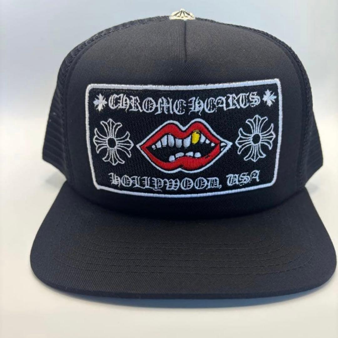 CHROME HEARTS クロムハーツ ブラック×リップ ゴシック