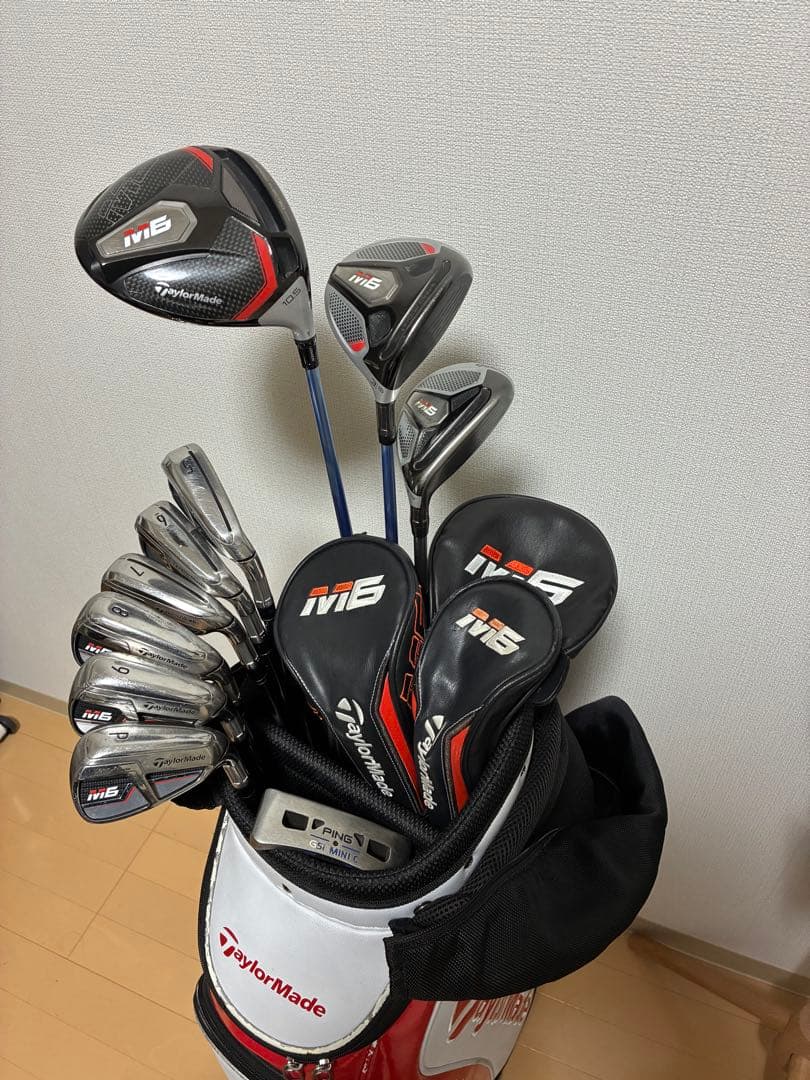 テーラーメイド　m6ゴルフセット　Taylormade ドライバーアイアンセット