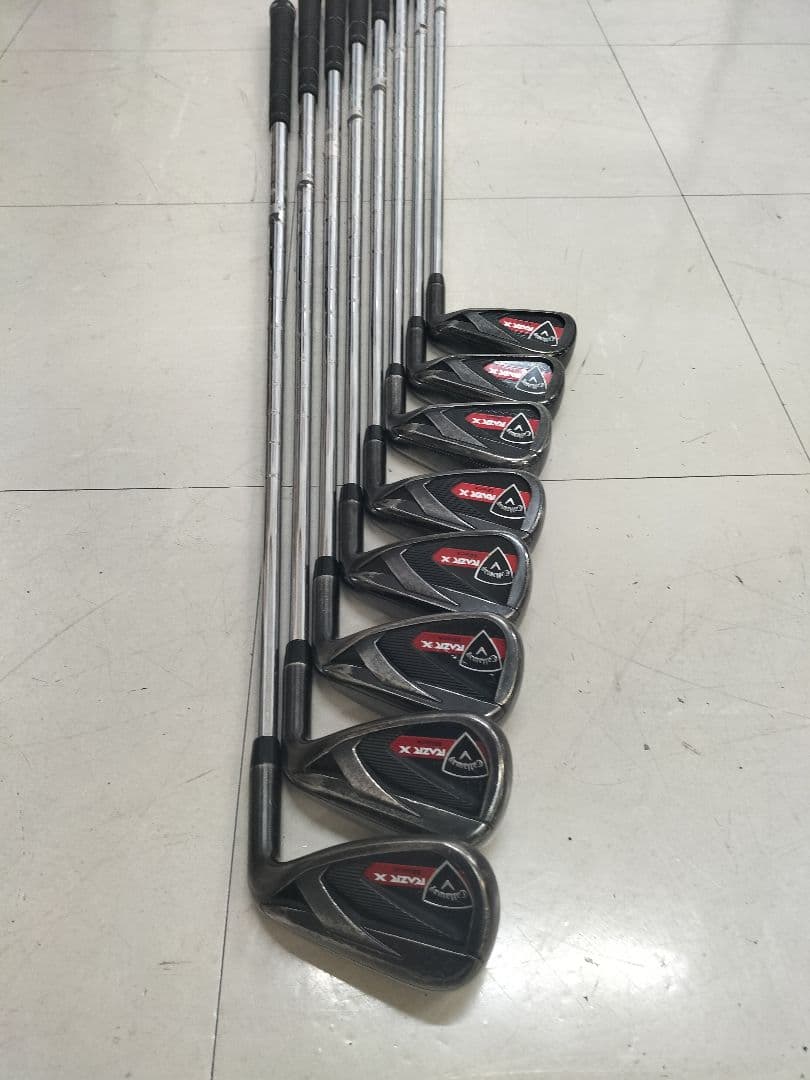 Callaway　RAZR Xアイアンセット S〜5（8本）