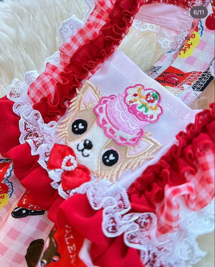 J&K Animal エプロンワンピース　限定品