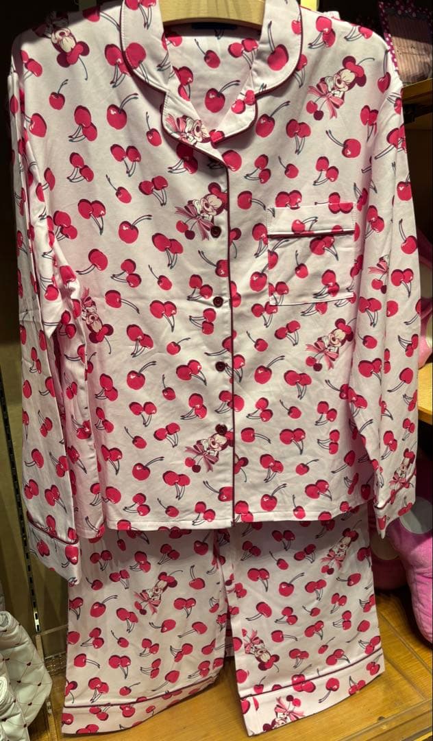 【ルームウェア】ディズニー パルパルーザ ミニー さくらんぼ