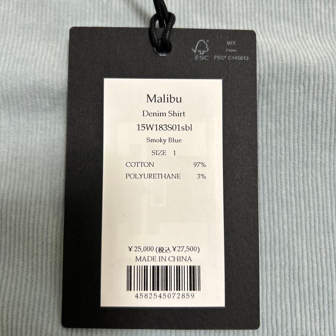 【土日限定価格】RED CARD TOKYO /別注Malibu* シャツ