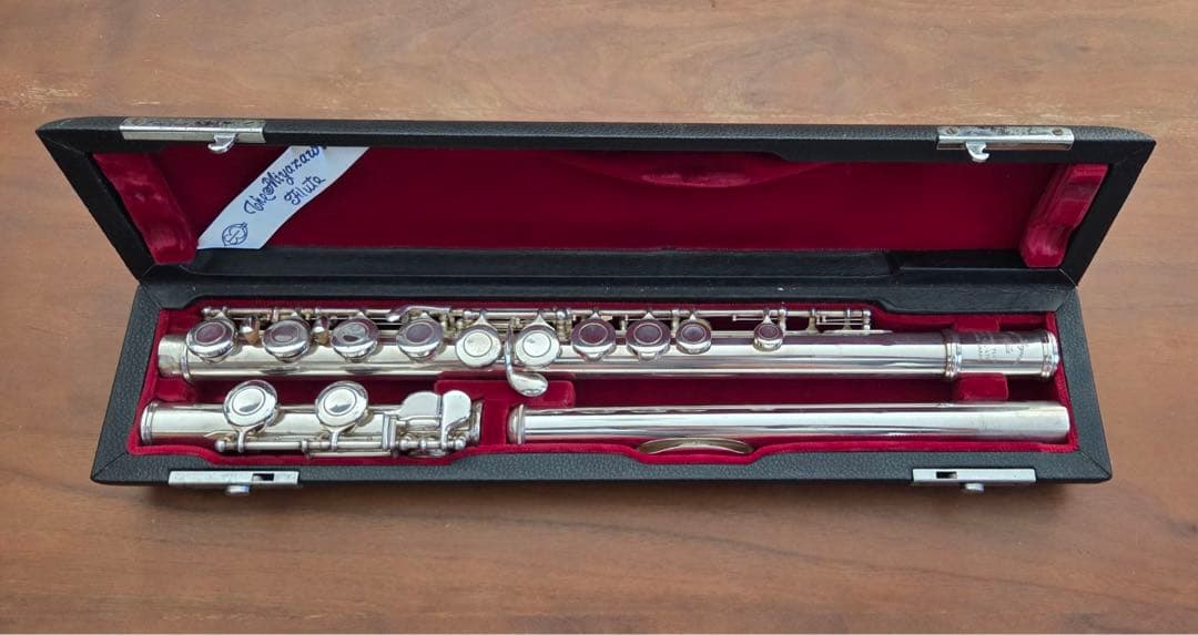 Miyazawa mc300 管体銀製　フルート本体