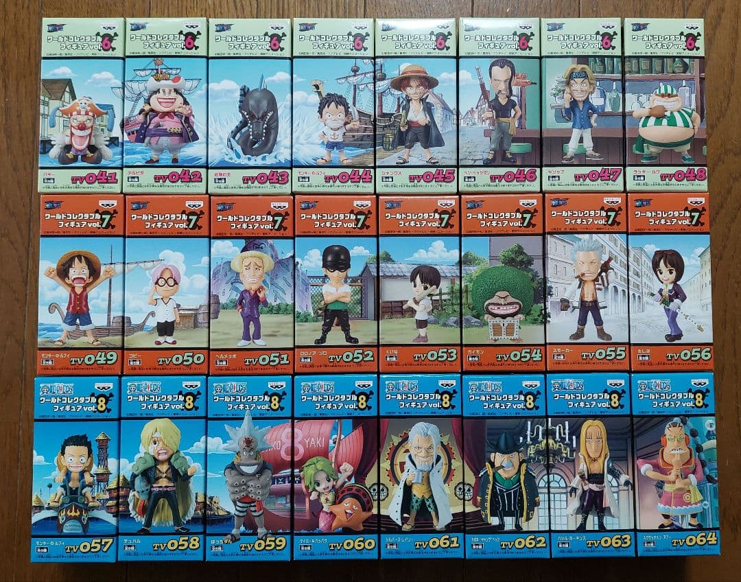 ワンピース ワールドコレクタブルフィギュア 全216体