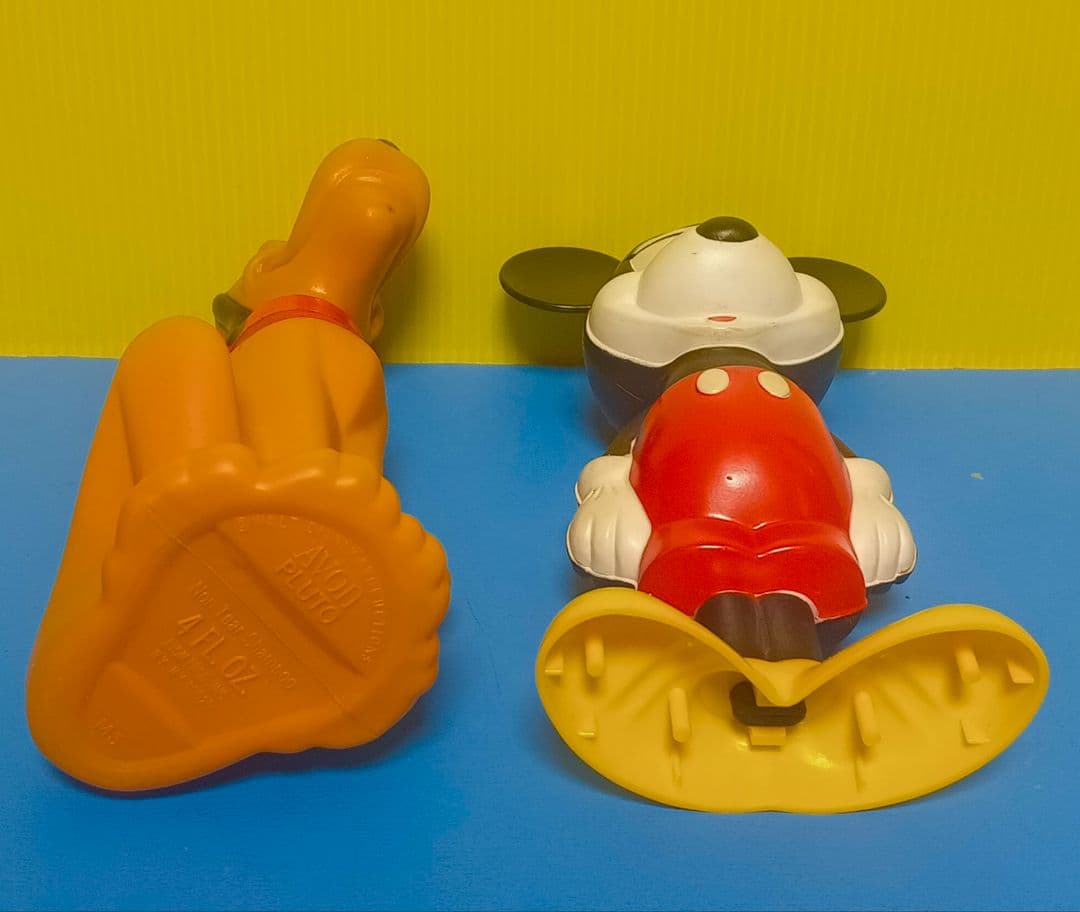 レア 1960s70's米国ビンテージ非売品 プルート&ミッキー ソーキーボトル