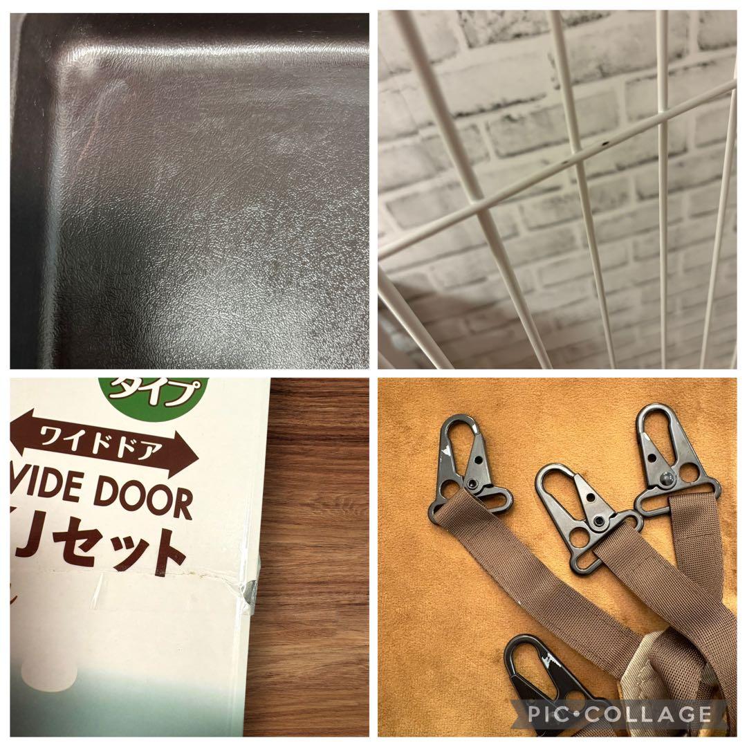 コジマ　ウッドワンサークル キャット 2段 KJセット　猫ケージ　ハンモック付き