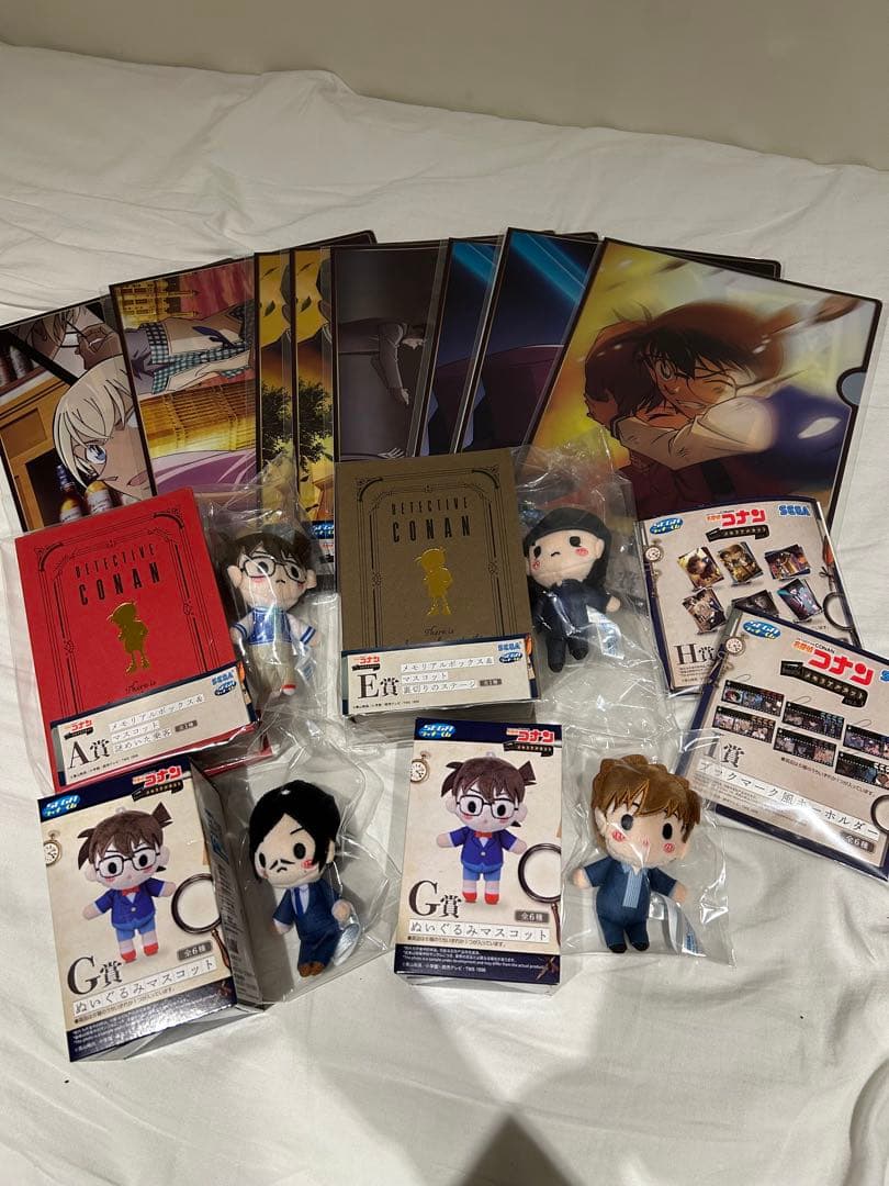 SEGAくじ　名探偵コナン くじ　A賞、E賞　28個セット