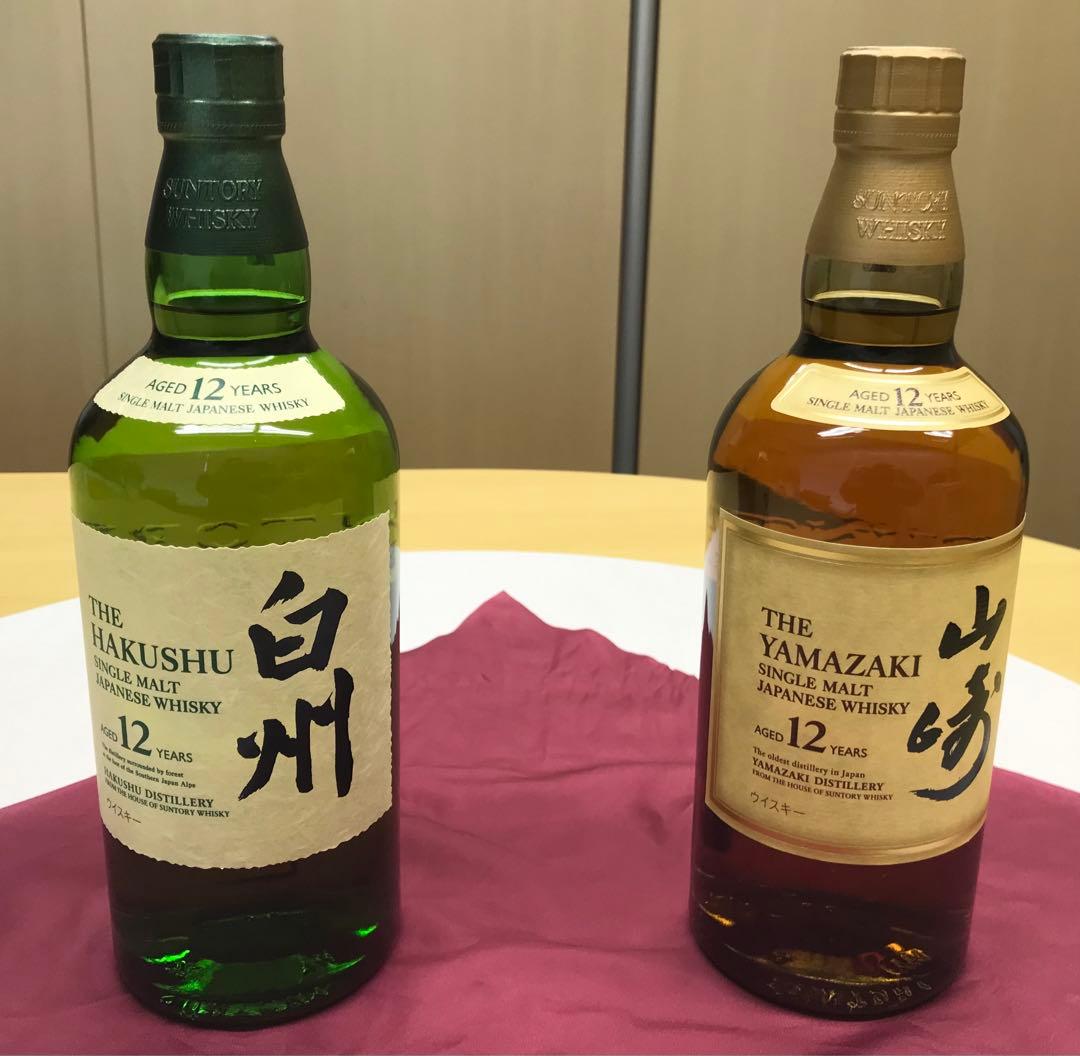 Y006 山崎12年、白州12年セット③