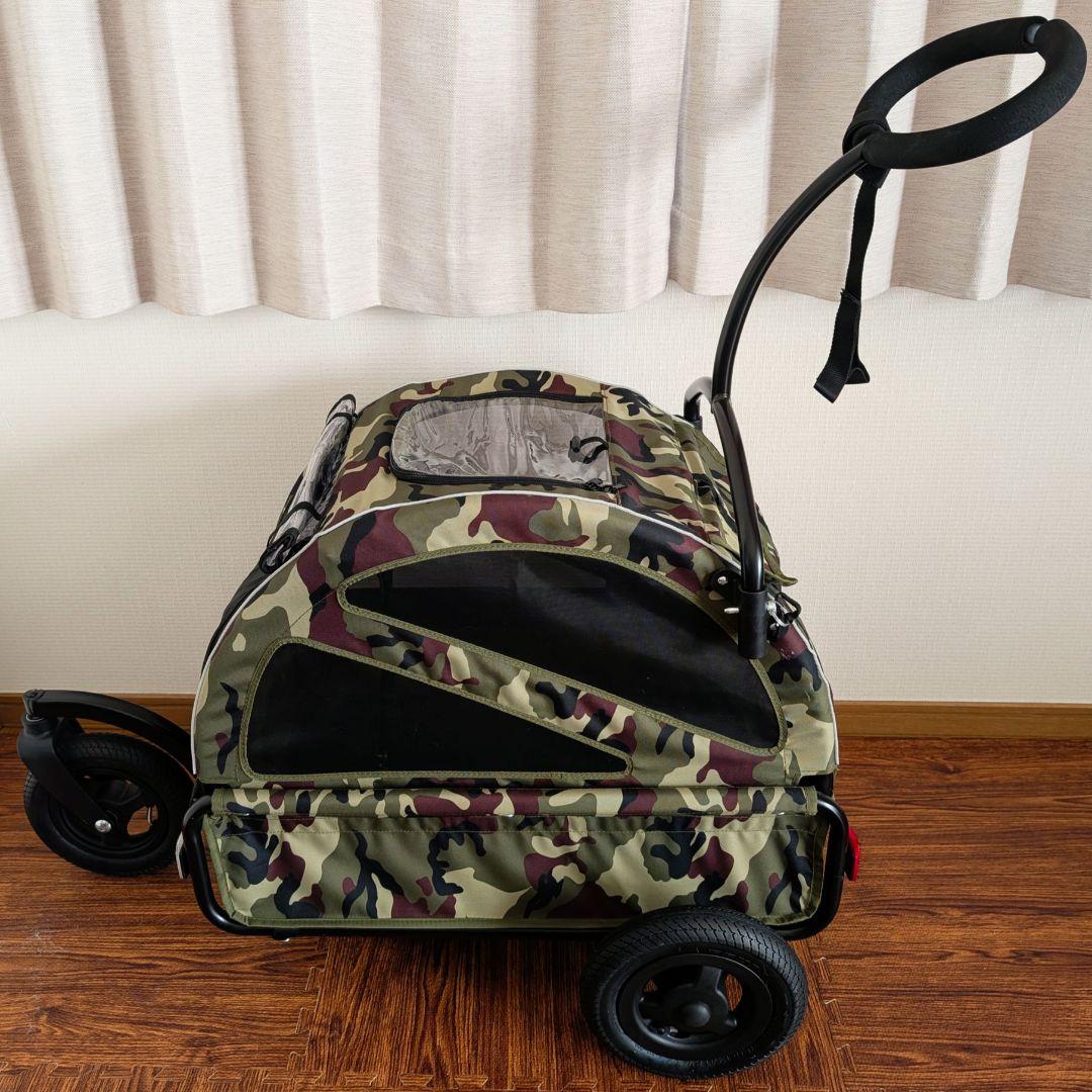 【美品】AirBuggy for Dog トゥインクル カモフラージュ