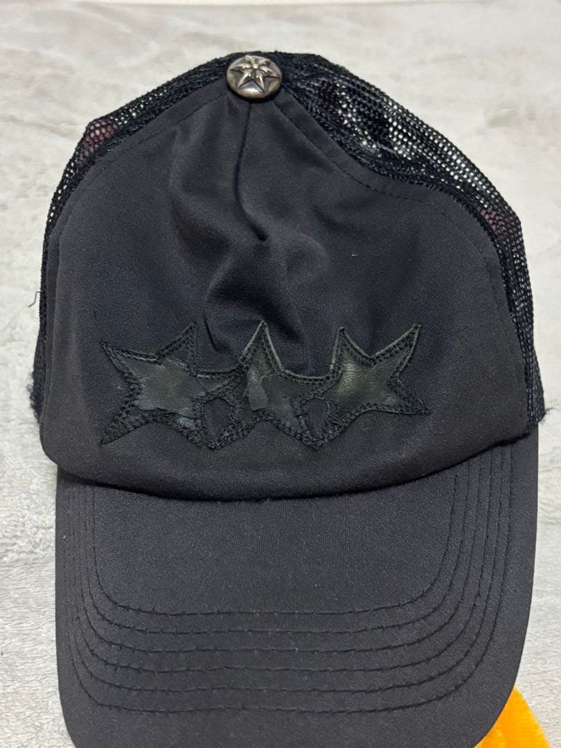 OLD CHROME HEARTS オールドクロムハーツ スターパッチ キャップ