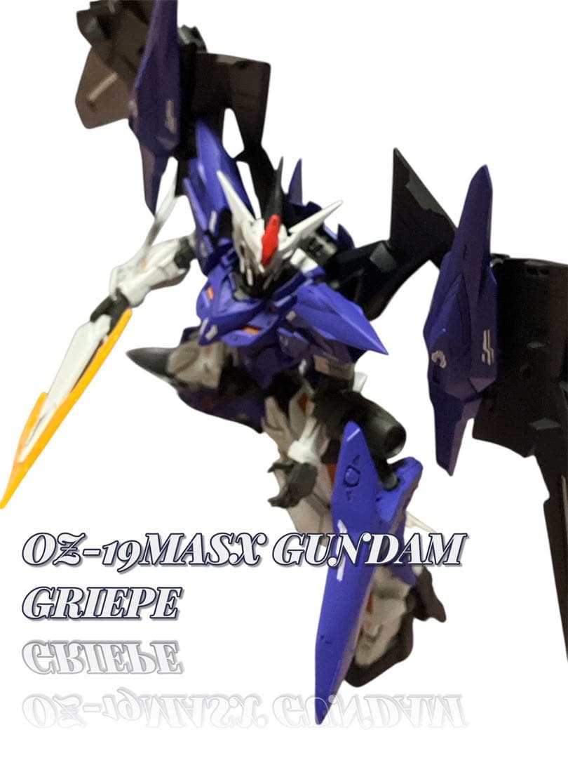 HG 1/144 OZ-19MASX ガンダムグリープ 全塗装完成品