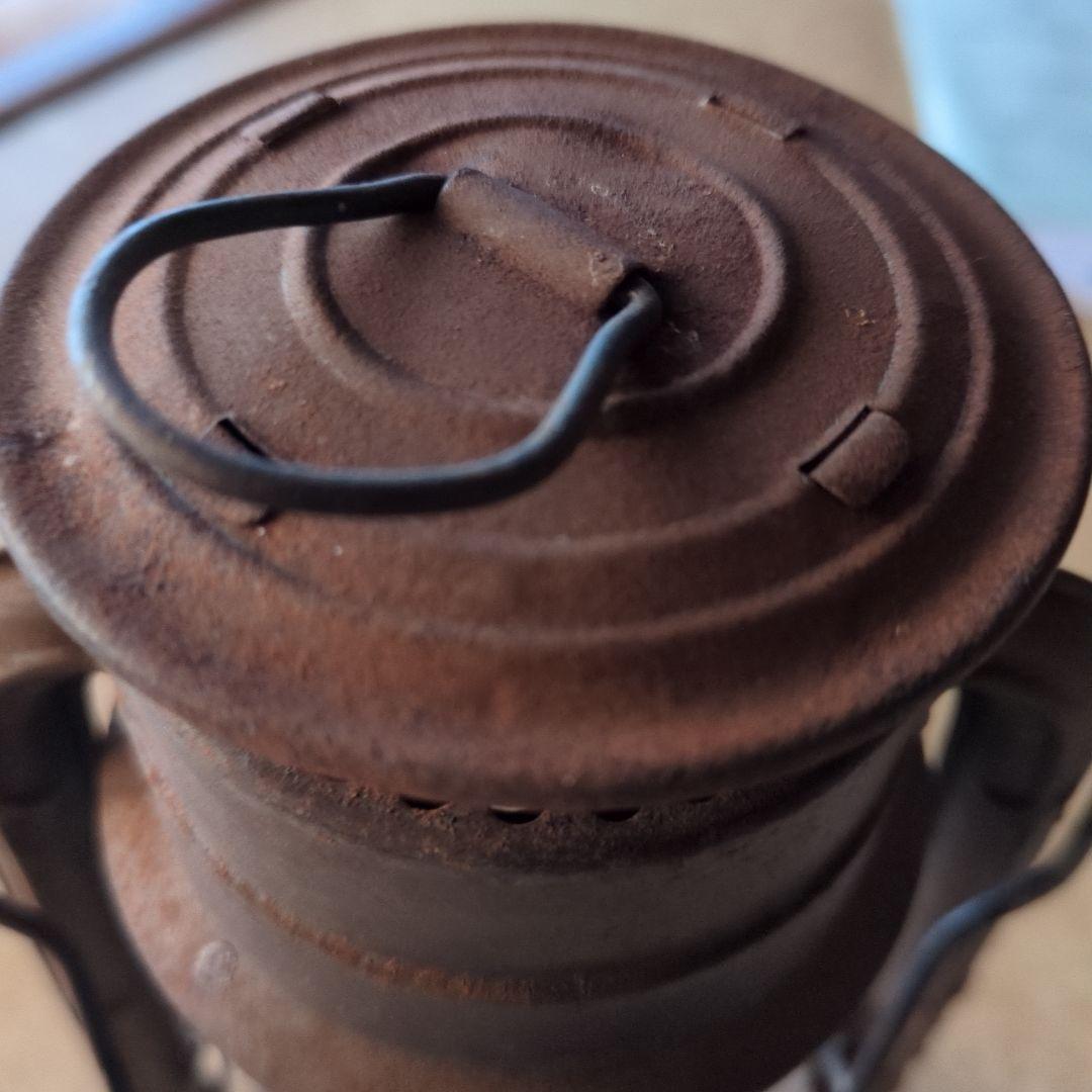 レトロ　アンティーク　オイルランタン